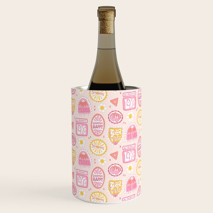 Groovy 70's Quote Patches Wine Chiller Gallery Image 3