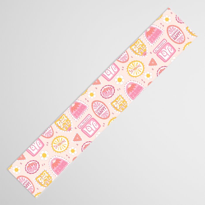 Groovy 70's Quote Patches Table Runner Gallery Image 3
