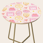 Groovy 70's Quote Patches Side Table Gallery Image 2