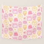 Groovy 70's Quote Patches Wall Tapestry Gallery Image 4