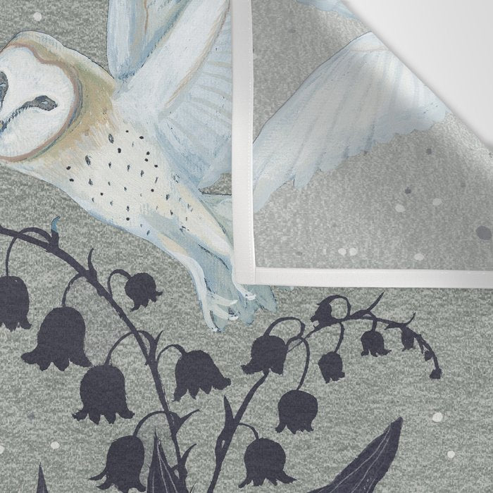 Fox and Owl Wall Tapestry Gallery Image 3