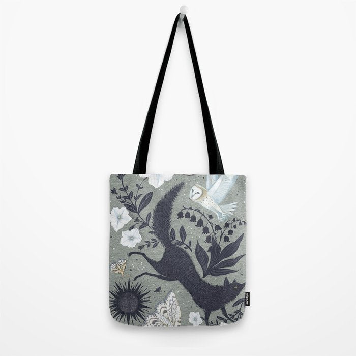 Fox and Owl Tote Bag Gallery Image 2
