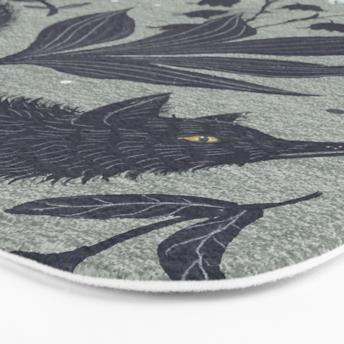 Fox and Owl Bath Mat Gallery Image 3