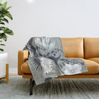 Fox and Owl Throw Blanket Gallery Image 1