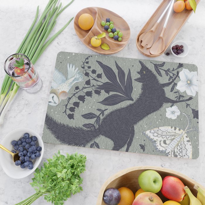 Fox and Owl Cutting Board Gallery Image 2