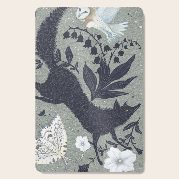 Fox and Owl Cutting Board Gallery Image 1