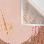 brush strokes abstract 6 Wall Tapestry Gallery Image 3