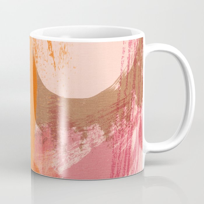 brush strokes abstract 6 Coffee Mug Gallery Image 1