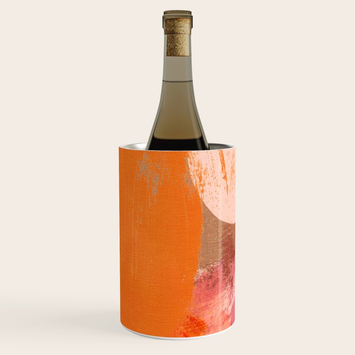 brush strokes abstract 6 Wine Chiller Gallery Image 1