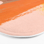 brush strokes abstract 6 Bath Mat Gallery Image 3