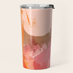 brush strokes abstract 6 Travel Mug Gallery Image 2