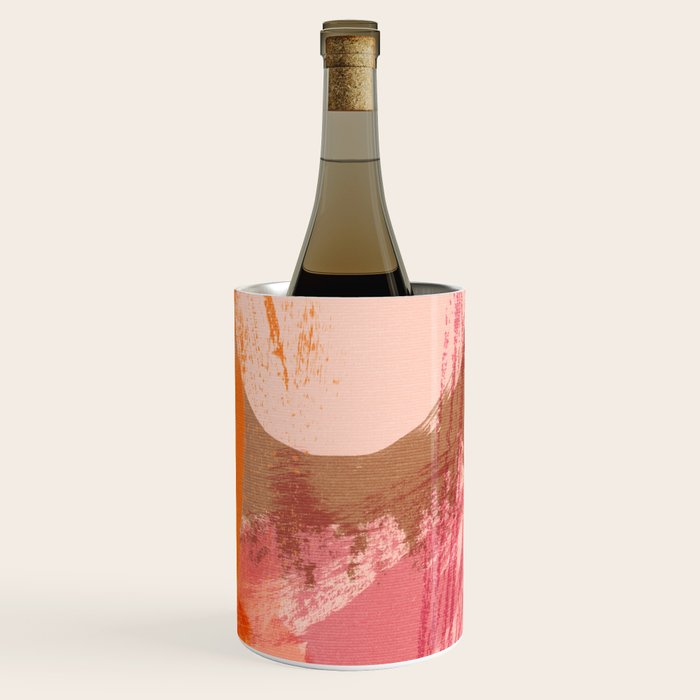 brush strokes abstract 6 Wine Chiller Gallery Image 3