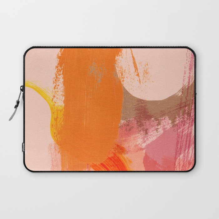 brush strokes abstract 6 Laptop Sleeve Gallery Image 1