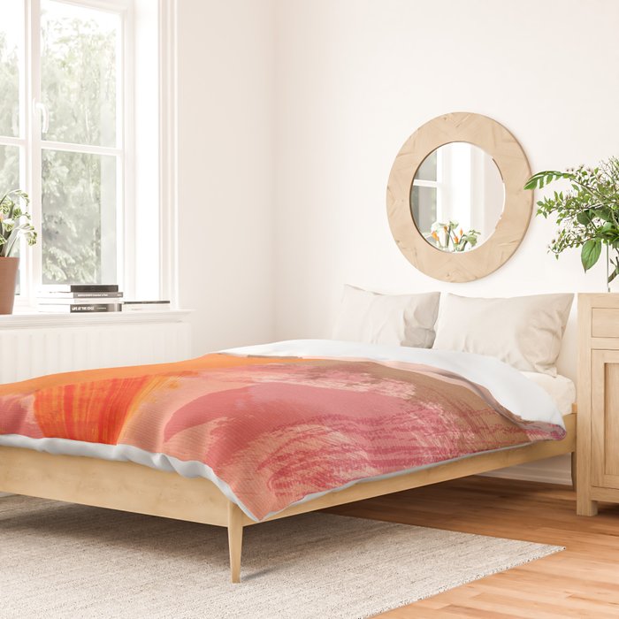 brush strokes abstract 6 Duvet Cover Gallery Image 2