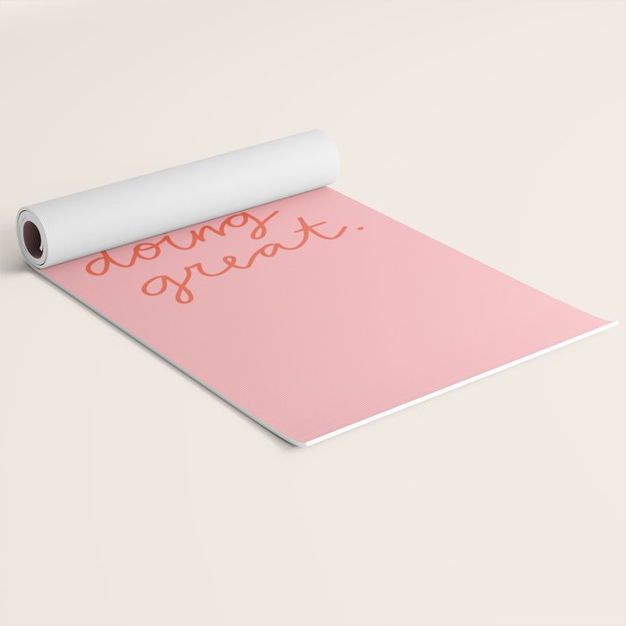 You Are Doing Great Yoga Mat Gallery Image 2