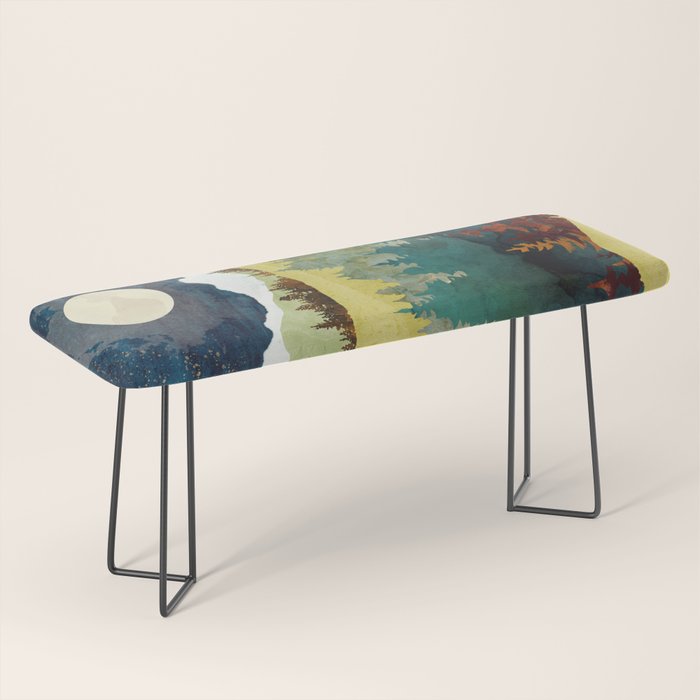 Autumn Moon Bench Gallery Image 1