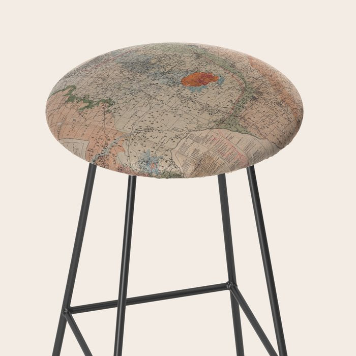 Vintage Geological Map of Texas (1920) Stool Gallery Image 2