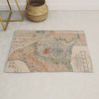 Vintage Geological Map of Texas (1920) Rug Gallery Image 1