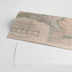 Vintage Geological Map of Texas (1920) Wrapping Paper Gallery Image 2
