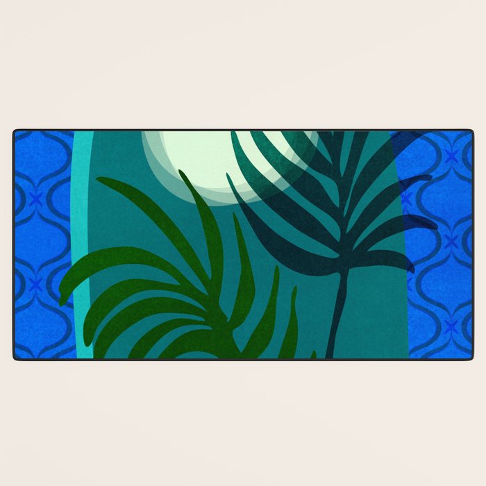 Gothic Tropics Night Scene Desk Mat Gallery Image 3