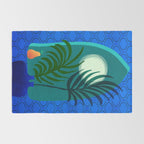 Gothic Tropics Night Scene Rug Gallery Image 2
