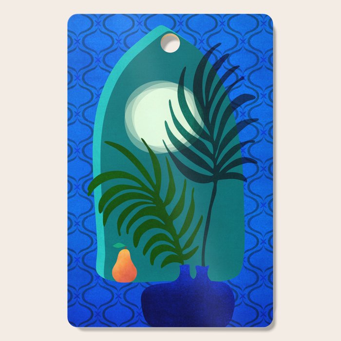 Gothic Tropics Night Scene Cutting Board Gallery Image 1