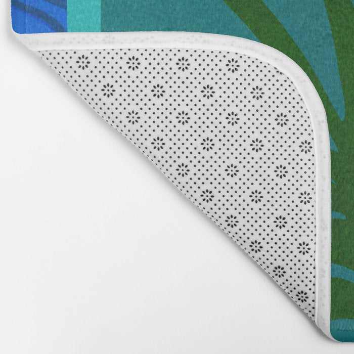 Gothic Tropics Night Scene Bath Mat Gallery Image 2
