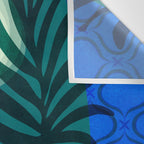 Gothic Tropics Night Scene Wall Tapestry Gallery Image 3