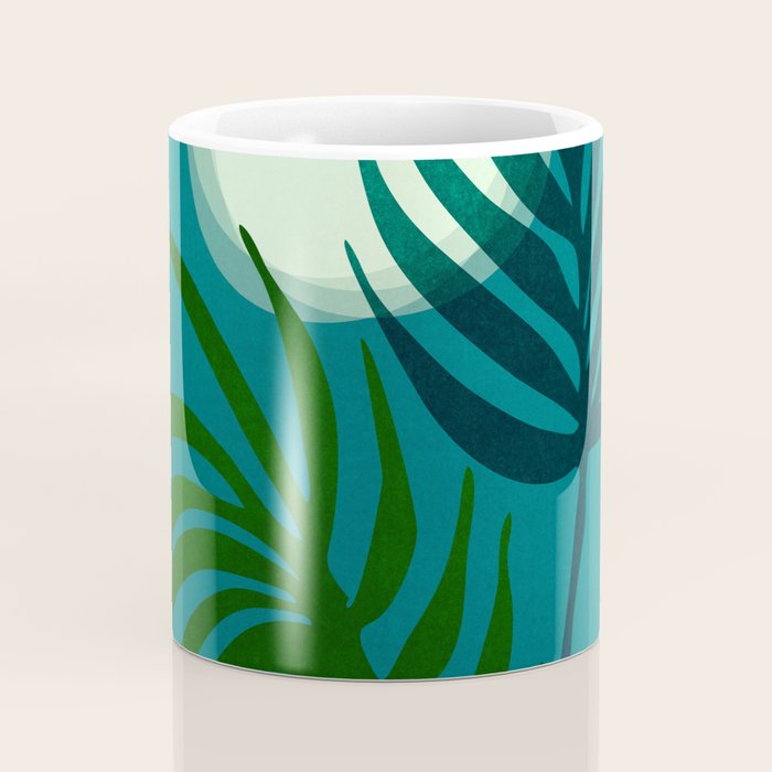 Gothic Tropics Night Scene Coffee Mug Gallery Image 4