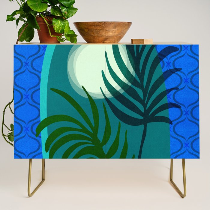 Gothic Tropics Night Scene Credenza Gallery Image 1