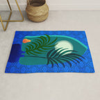 Gothic Tropics Night Scene Rug Gallery Image 1