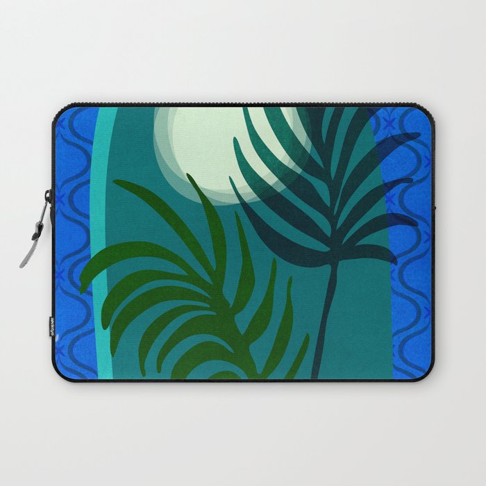 Gothic Tropics Night Scene Laptop Sleeve Gallery Image 1
