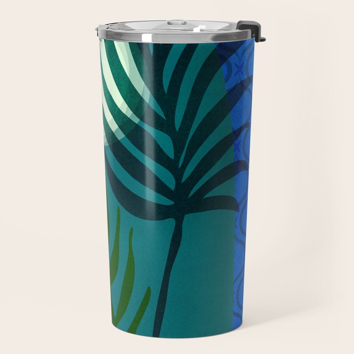 Gothic Tropics Night Scene Travel Mug Gallery Image 2