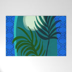 Gothic Tropics Night Scene Welcome Mat Gallery Image 1