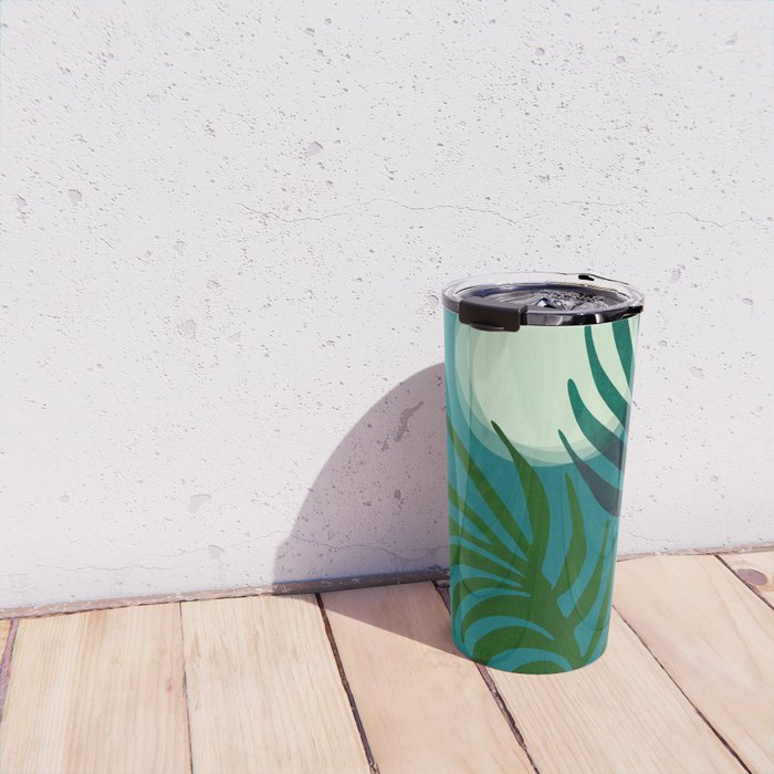 Gothic Tropics Night Scene Travel Mug Gallery Image 4