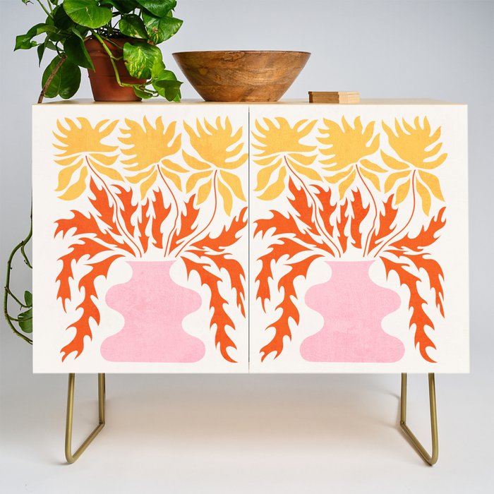 Amsterdam: Flower Market 03 | Botanica Edition Credenza Gallery Image 1