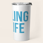 Cycling Is Life Travel Mug Gallery Image 2