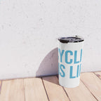 Cycling Is Life Travel Mug Gallery Image 4