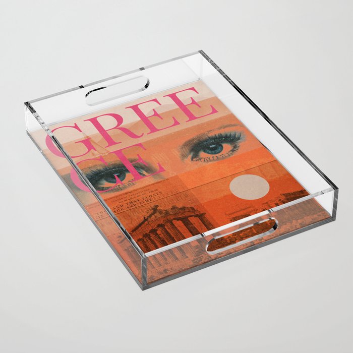 Greece 01 Acrylic Tray Gallery Image 1