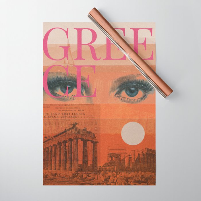 Greece 01 Wrapping Paper Gallery Image 1