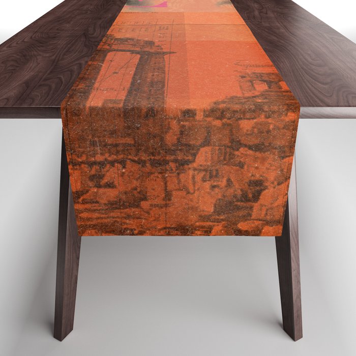 Greece 01 Table Runner Gallery Image 1