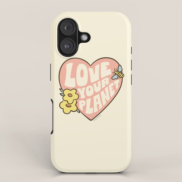 LOVE YOUR PLANET iPhone Case Gallery Image 1