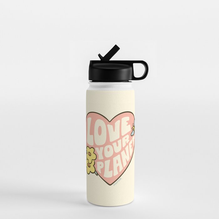LOVE YOUR PLANET Water Bottle Gallery Image 1