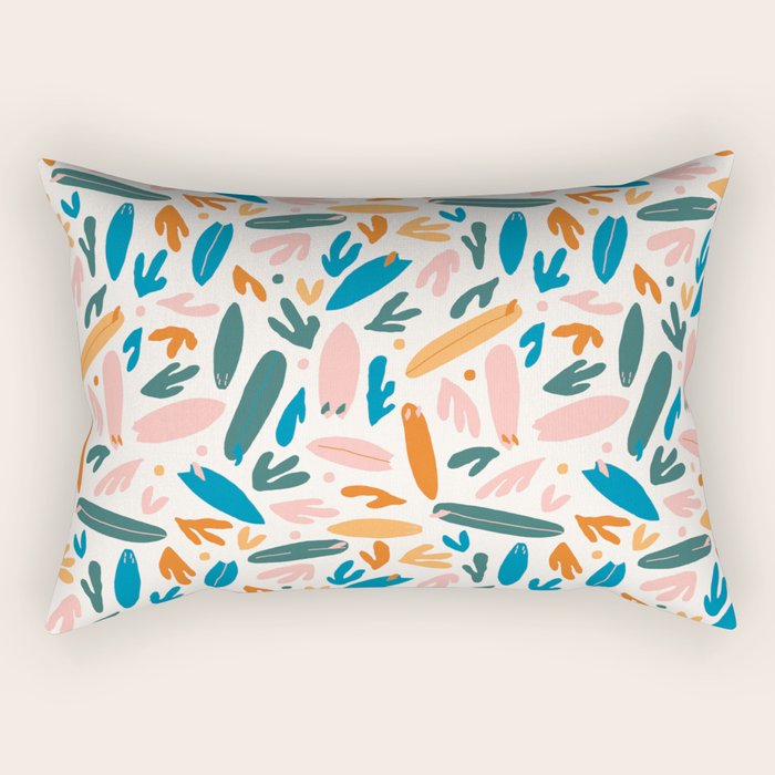 Surfboards Rectangular Pillow Gallery Image 2