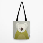 Whimsy Koala, Animal Portrait Tote Bag Gallery Image 2