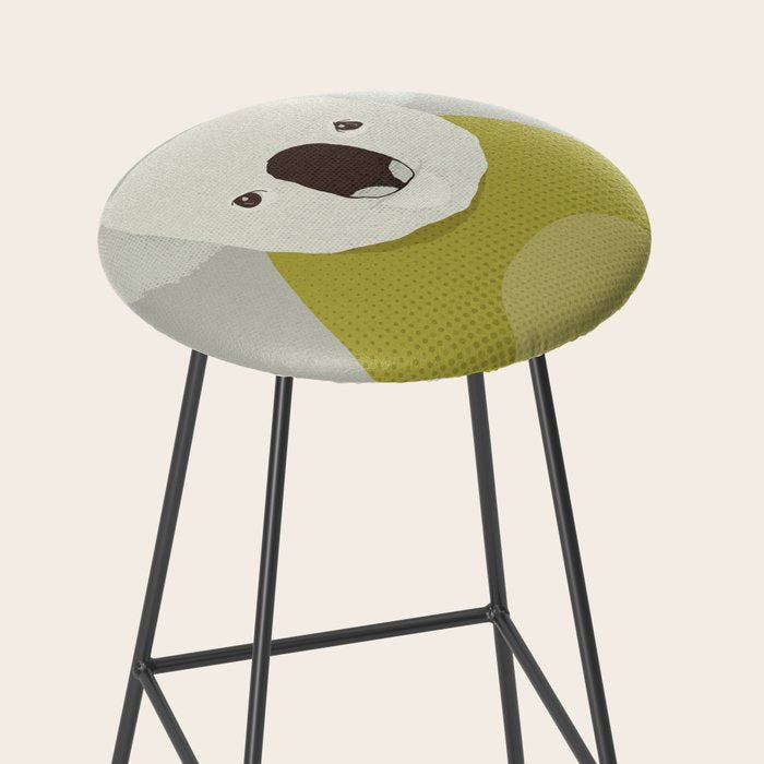 Whimsy Koala, Animal Portrait Stool Gallery Image 2