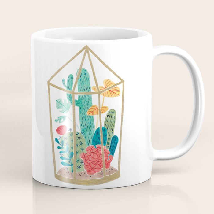 Cactus Terrarium Coffee Mug Gallery Image 1