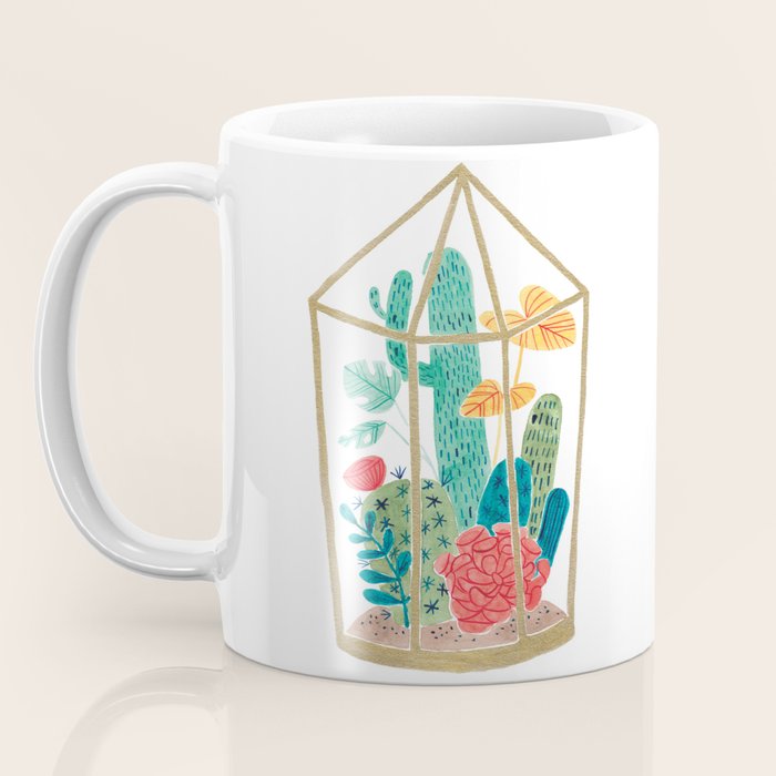 Cactus Terrarium Coffee Mug Gallery Image 3