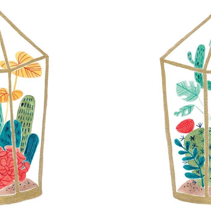 Cactus Terrarium Coffee Mug Gallery Image 2