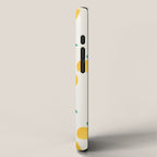 Sunny Mediterranean Lemon Pattern  Summer Coastal Vibes iPhone Case Gallery Image 2